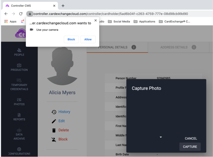 Capture a Photo Window Screenshot